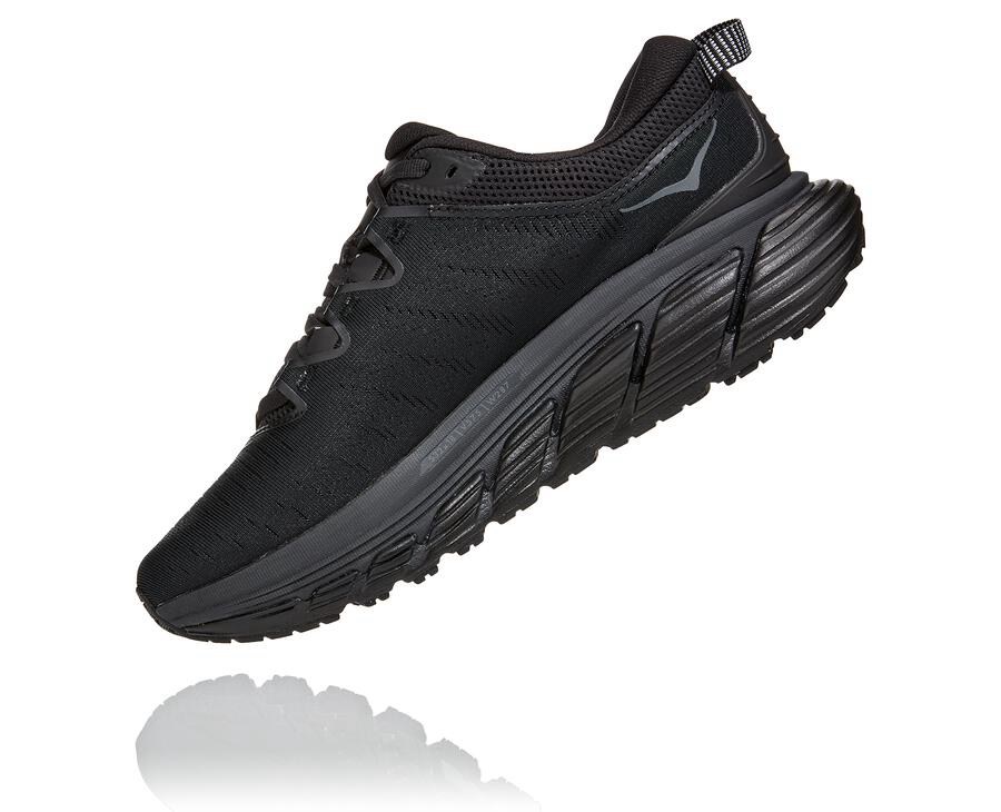 Hoka One One ランニングシューズ レディース 黒 - Gaviota 3 - TF1650748